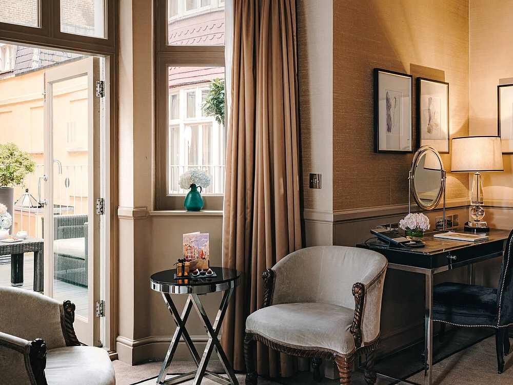 Executive balcony room at St. James's Hotel & Club Mayfair