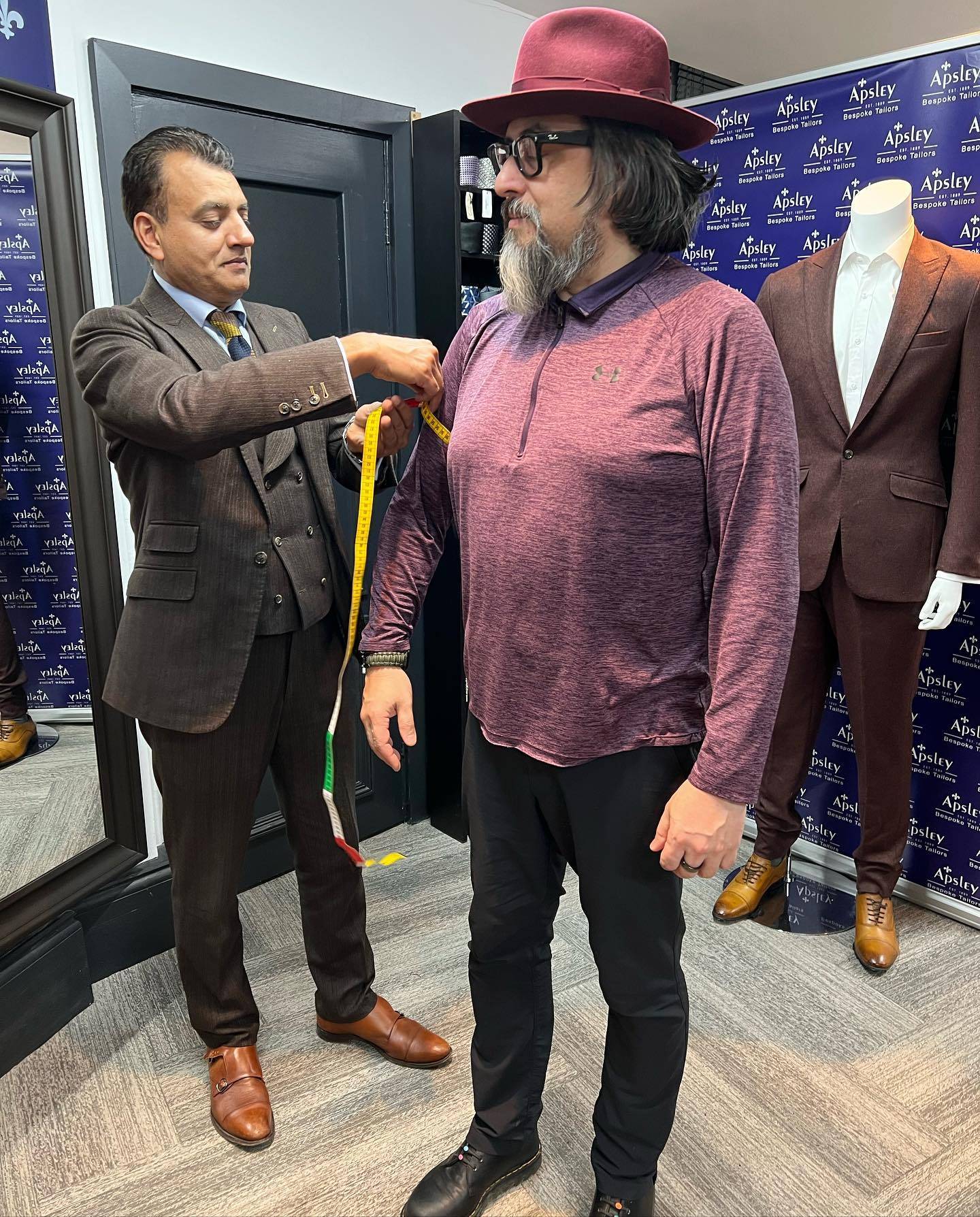 Bespoke Tailors in London Fitting process Bespoke Tailors in London Fitting process