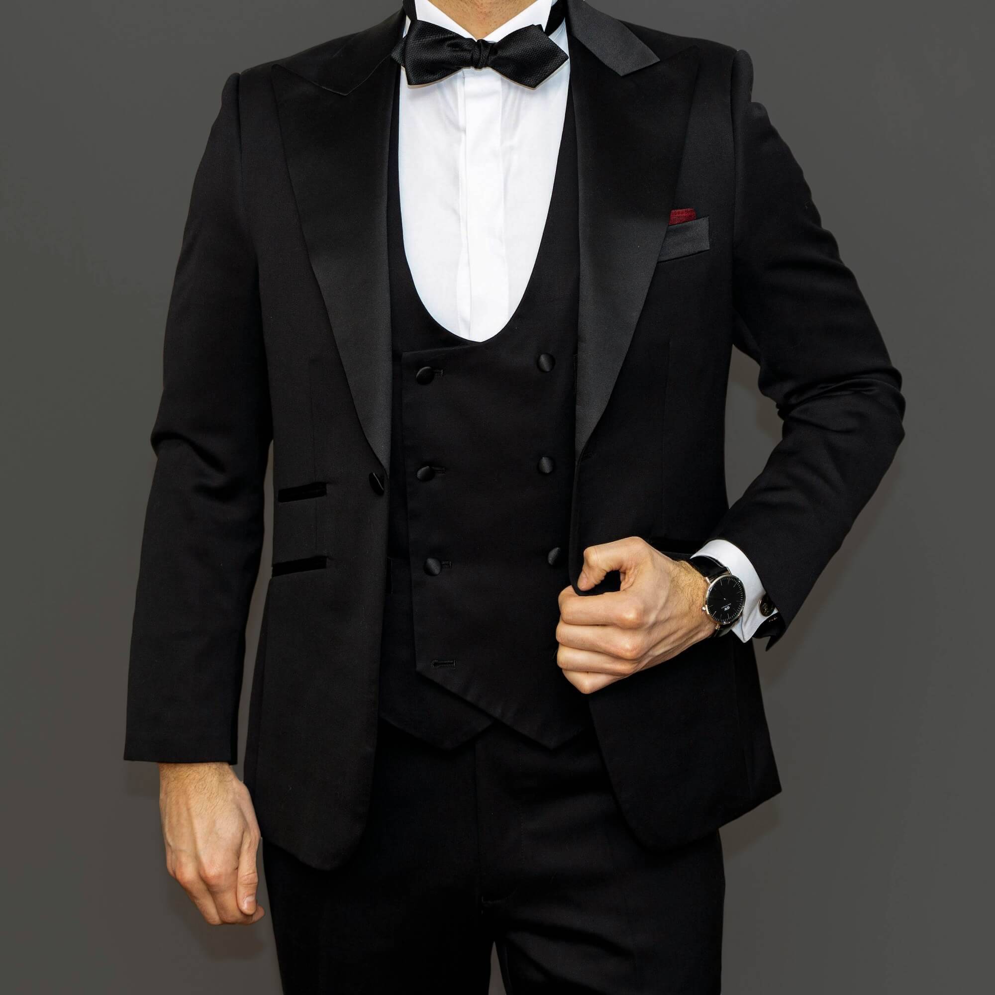 How Can I Look Attractive In A Black Suit