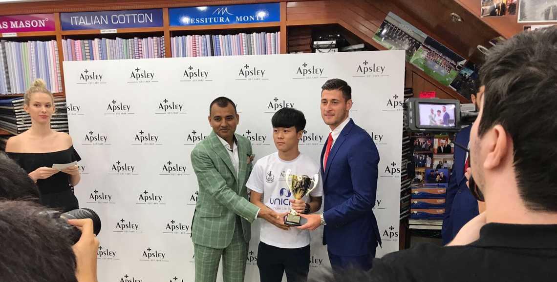 Footballers of the Future Awards at a special reception