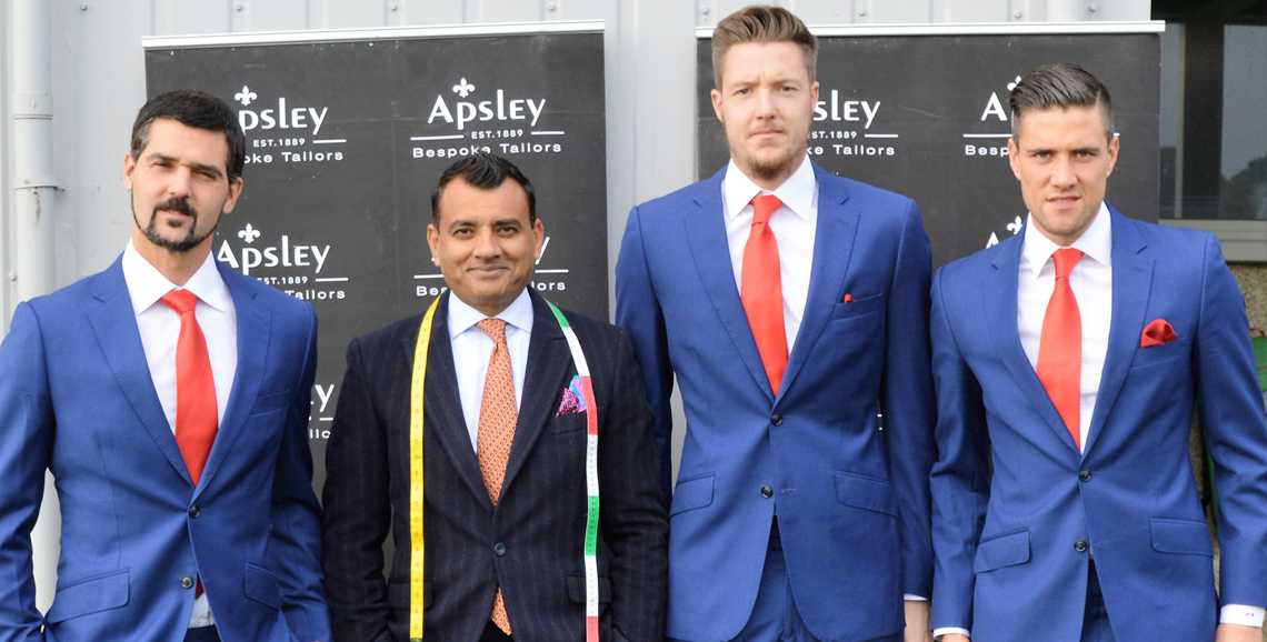 Our Master Tailor Arshad with FC Team members