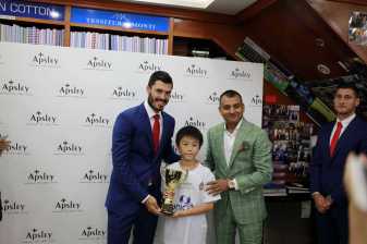 Footballers of the Future Awards at a special reception