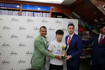  Crystal Palace FC presented the Apsley Tailors Hong Kong Footballers of the Future Awards