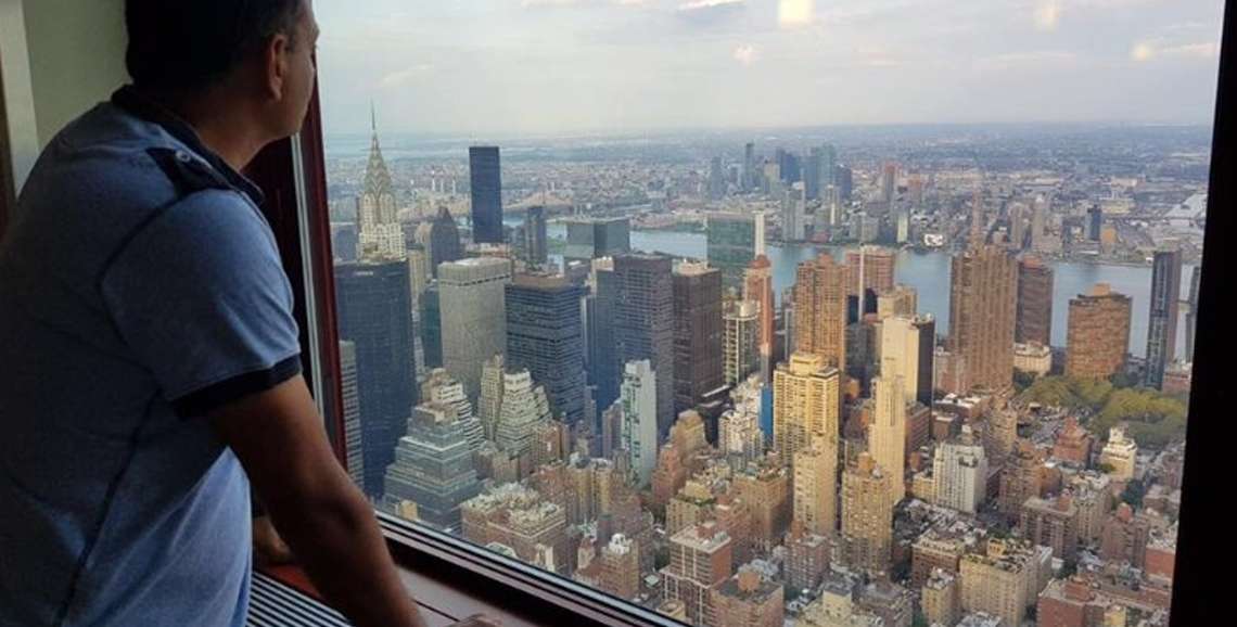 Visiting cities but always meeting a person â€“ From millions comes one experience